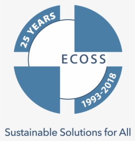 Ecosslogo25yrs Fnl, HD Png Download, Transparent PNG