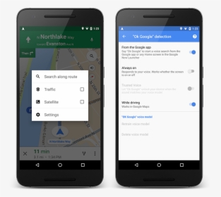 Maps Voice Commands3 - Google Maps Voice Commands, HD Png Download, Transparent PNG