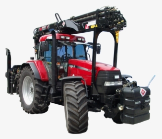 Case Traktor Mit Ladekran, HD Png Download, Transparent PNG