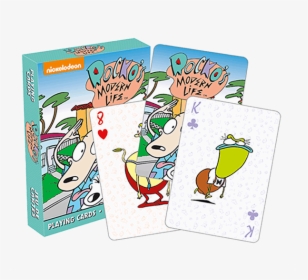 Game Of Life Cards Png - Rocko's Modern Life, Transparent Png, Transparent PNG