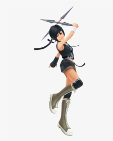 Kingdom Hearts Final Fantasy Yuffie, HD Png Download, Transparent PNG