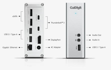 Caldigit Thunderbolt 3 Dock, HD Png Download, Transparent PNG
