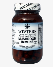 Mushroom-immune From Western Herbal And Nutrition - Strawberry, HD Png Download, Transparent PNG
