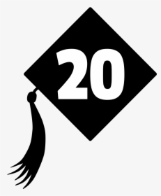 Custom 2020 Graduation Cap With Tassel - Sign, HD Png Download, Transparent PNG