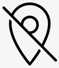 Marker Off Icon - Icon, HD Png Download, Transparent PNG