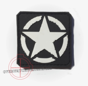 Invasion Star Patch, Black - Willys Jeep Decal Set, HD Png Download, Transparent PNG