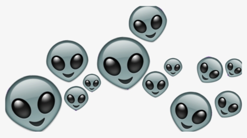 #tiara #emoji #alien #et - Emblem, HD Png Download, Transparent PNG