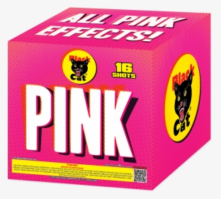 Pink 16 S - Black Cat Pink Fireworks, HD Png Download, Transparent PNG