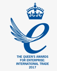Transparent Blue Laser Png - Queen's Award For Enterprise 2017, Png Download, Transparent PNG