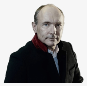 Sir Tim Bernerslee Posing - Tim Berners Lee Png, Transparent Png, Transparent PNG