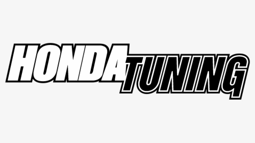 Honda Tuning Logo Black And White - Calligraphy, HD Png Download, Transparent PNG