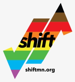 Shift Mn Logo With Website Address Shiftmn - Graphic Design, HD Png Download, Transparent PNG