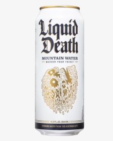 Liquid Death Can - Poster, HD Png Download, Transparent PNG