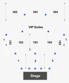 Mgm National Harbor Seating Chart Seat Numbers, HD Png Download, Transparent PNG