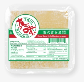 Hong Kong Style Wonton Wrappers - Twin Marquis Dumpling Wrappers, HD Png Download, Transparent PNG