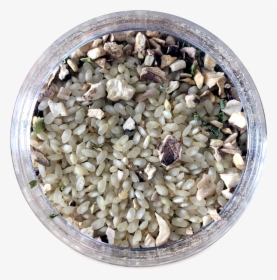 Wild Porcini Risotto In An Open Faced Glass Jar   Class - Gravel, HD Png Download, Transparent PNG