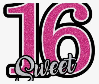 Clipart Sweet Sixteen Crown Jpg Transparent Library - 16 Clipart, HD Png Download, Transparent PNG