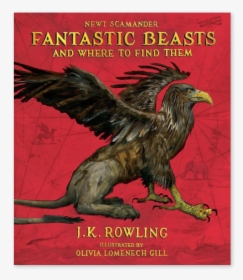 Fantastic Beasts And Where To Find Them Book Illustrated, HD Png Download, Transparent PNG