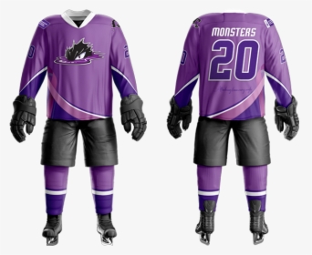 Clem Purplegame Jersey Back - Hockey Jersey, HD Png Download, Transparent PNG