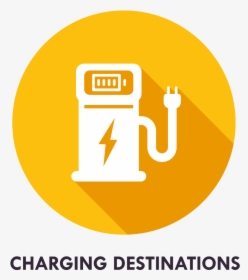 Charging Destinations - Flat Design, HD Png Download, Transparent PNG