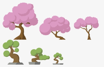 Japanese Tree, Max Img - Game Tree Cherry Blossom Png, Transparent Png, Transparent PNG