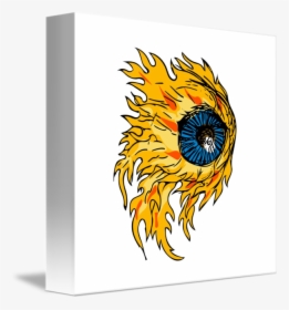 Drawing Eyeballs Flower - Sunflower, HD Png Download, Transparent PNG