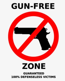 Gun Free Zone Sign, HD Png Download, Transparent PNG
