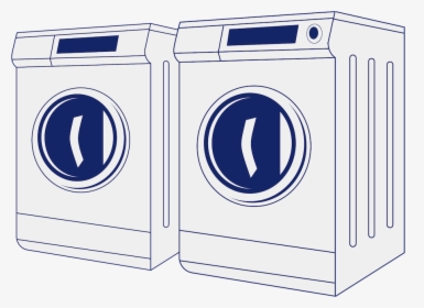Washer And Dryer - Washing Machine, HD Png Download, Transparent PNG