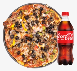 Pizza And Cold Drink Images Png - Pizza Cool Drink Png, Transparent Png, Transparent PNG