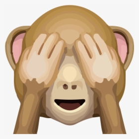 Vectorised Emoji - Monkey Emoji, HD Png Download, Transparent PNG