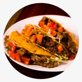 Authentic Mexican Tacos - Dish, HD Png Download, Transparent PNG