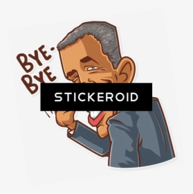 Bye-bye By Bye Obama , Png Download - Cartoon, Transparent Png, Transparent PNG