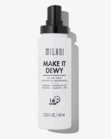 Make It Dewy 3 In 1 Setting Hydrate Spray Illuminate - Milani Make It Last Setting Spray, HD Png Download, Transparent PNG