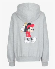 Mlb X Disney Mickey Mouse Zip-up Hoodie Boston Red - Hoodie, HD Png Download, Transparent PNG