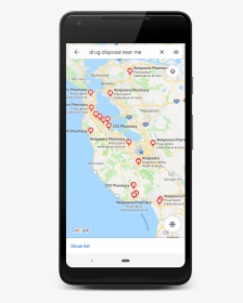 Google Maps Drug Disposal, HD Png Download, Transparent PNG