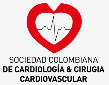 Sociedad Colombiana De Cardiología Y Cirugía Cardiovascular - Heart, HD Png Download, Transparent PNG