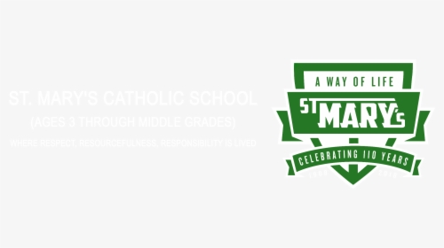 Mary S & St - St Maries Parish School Logo Moscow Idaho, HD Png Download, Transparent PNG