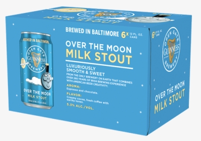 Guinness Over The Moon Milk Stout - Box, HD Png Download, Transparent PNG