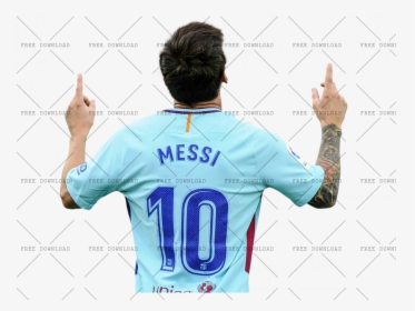 17 18 Barcelona Away Messi, HD Png Download, Transparent PNG