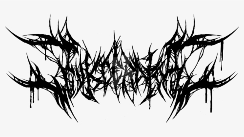 Metal Band Logo Png - Black Metal Font Png, Transparent Png, Transparent PNG