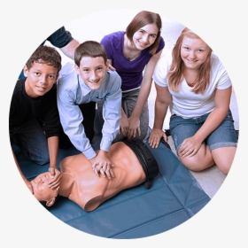 American Red Cross Baby Sitting Training Houston - First Aid Training For Young People, HD Png Download, Transparent PNG
