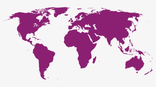 World Map Continents Transparent, HD Png Download, Transparent PNG