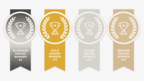 Gold Silver Bronze Award Png, Transparent Png, Transparent PNG