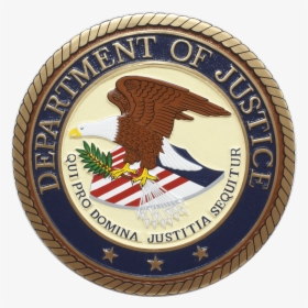 Doj Seal - United States Department Of Justice, HD Png Download, Transparent PNG