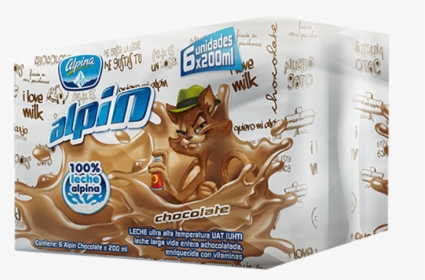 Leche Achocolatada Alpina, HD Png Download, Transparent PNG