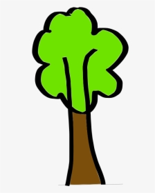 Simple Tree - Simple Tree Clipart, HD Png Download, Transparent PNG