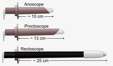 Anoscope, Proctoscope And Rectoscope - Anoscope, HD Png Download, Transparent PNG
