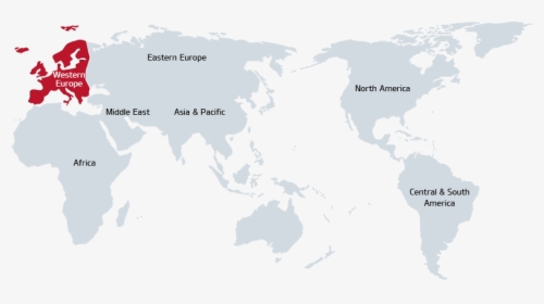 Transparent World Map Outline, HD Png Download, Transparent PNG