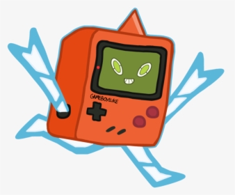Gameboy Drawing Pokemon - Rotom Game Boy Form, HD Png Download, Transparent PNG