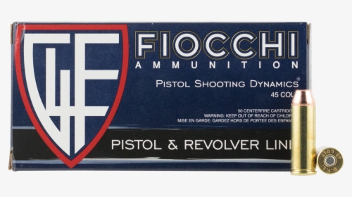Fiocchi Pistol Shooting Dynamics 45 Long Colt - Fiocchi 357, HD Png Download, Transparent PNG